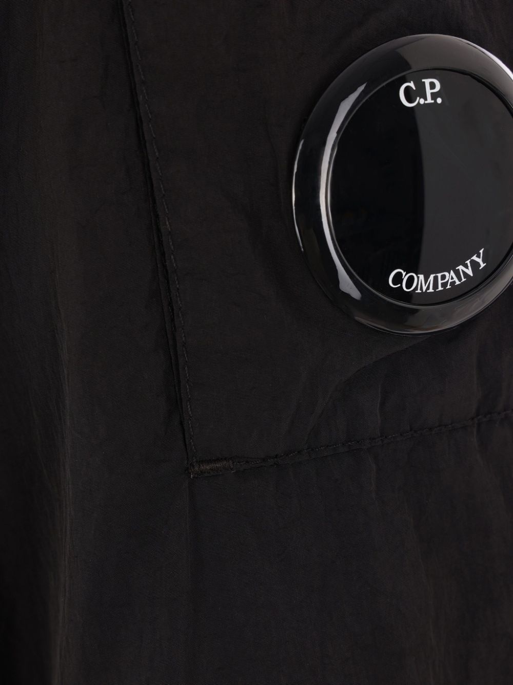 Lens-detailed shirt jacket - 4