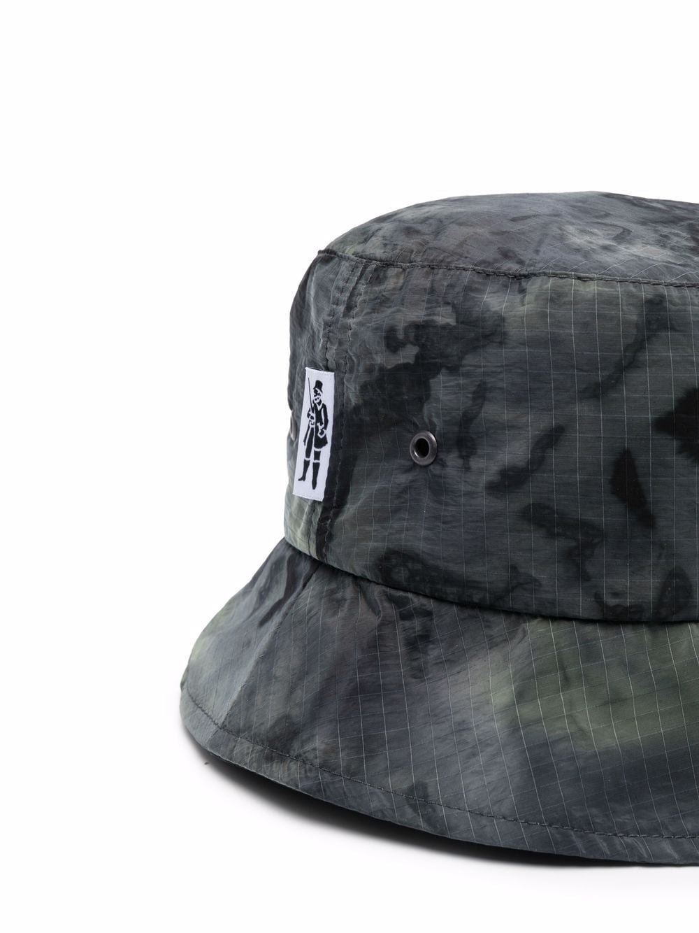 tie-dye nylon bucket hat - 2