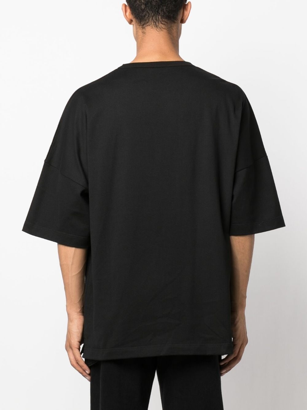 logo-print cotton T-Shirt - 4