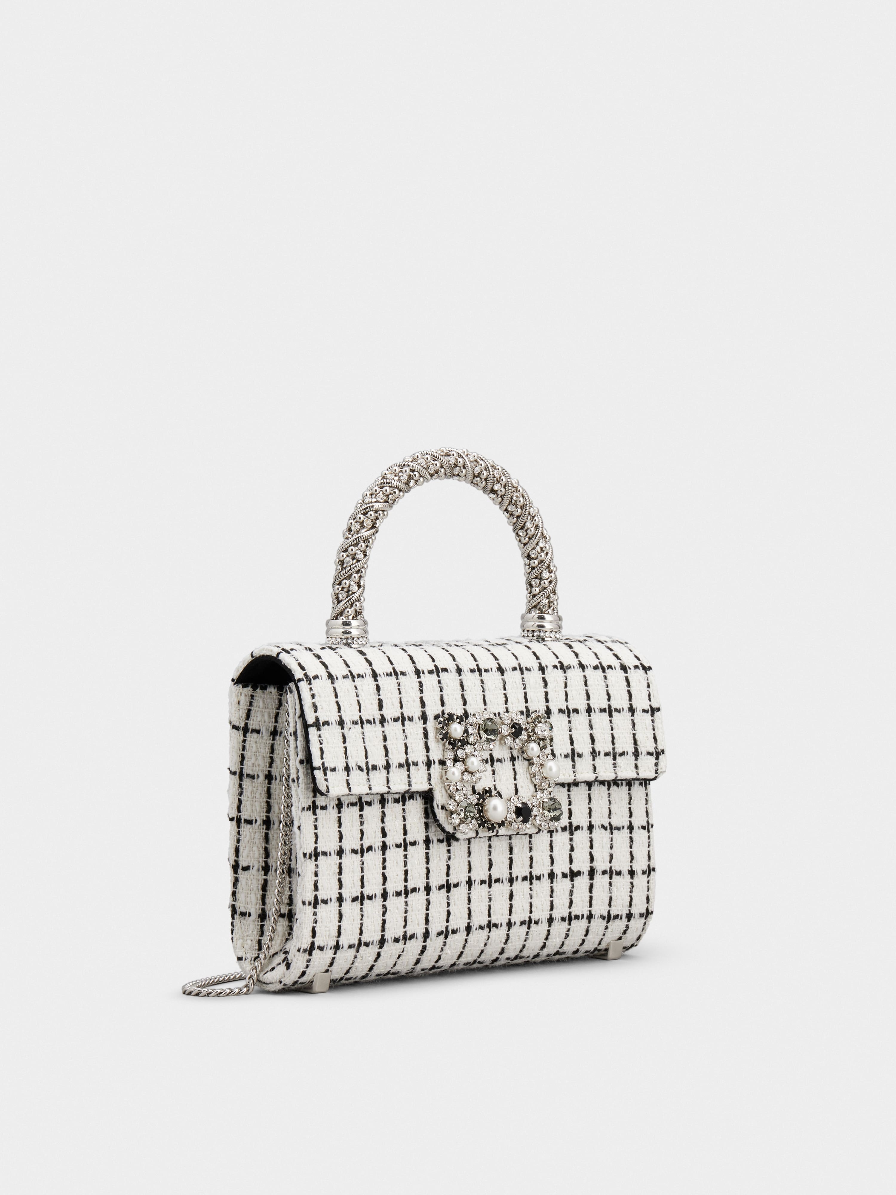 Jewel Efflorescence Mini Bag in tweed - 3