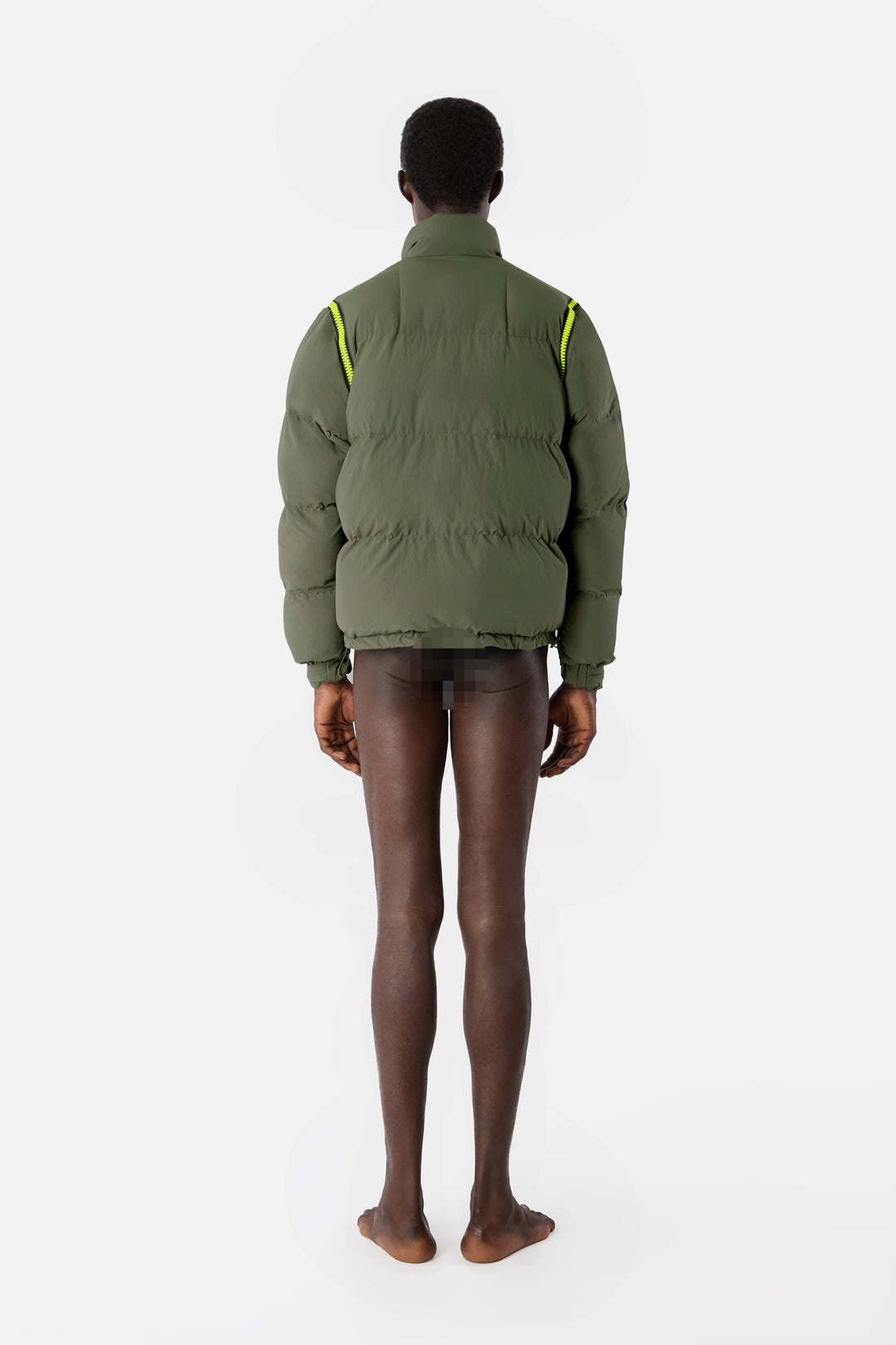 DOWN JACKET / military green - 8
