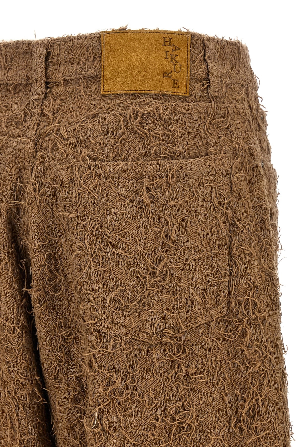 'Becky fur denim' jeans - 4