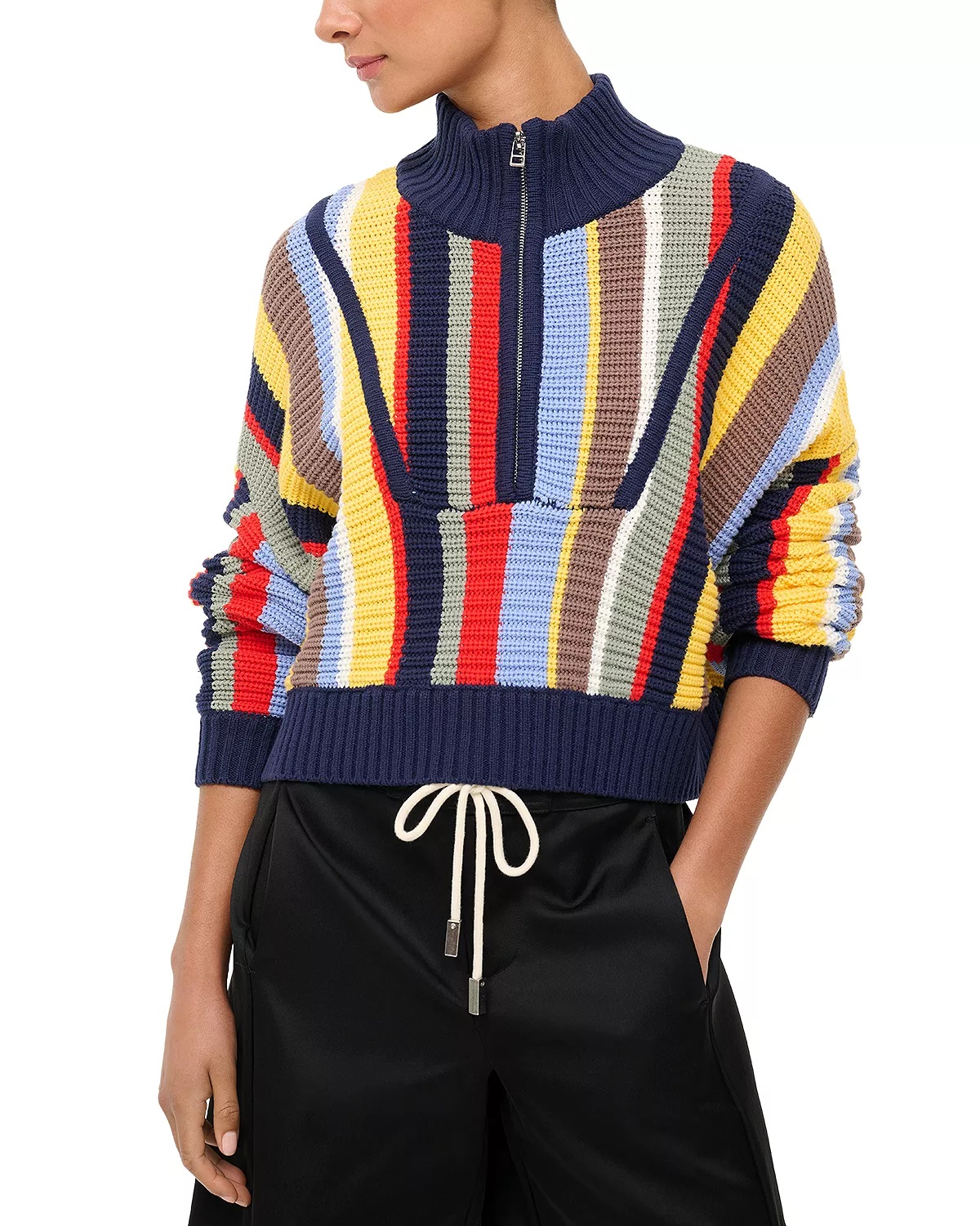 Hampton Cropped Sweater - 1