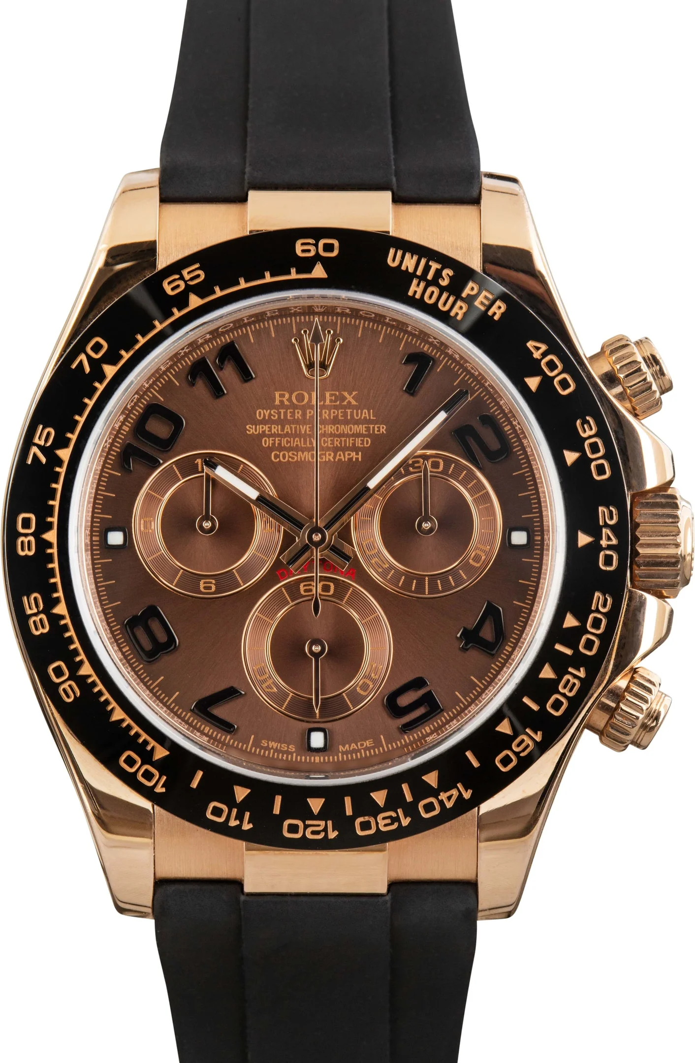 Rolex Daytona 116515 Chocolate Arabic Dial - 1