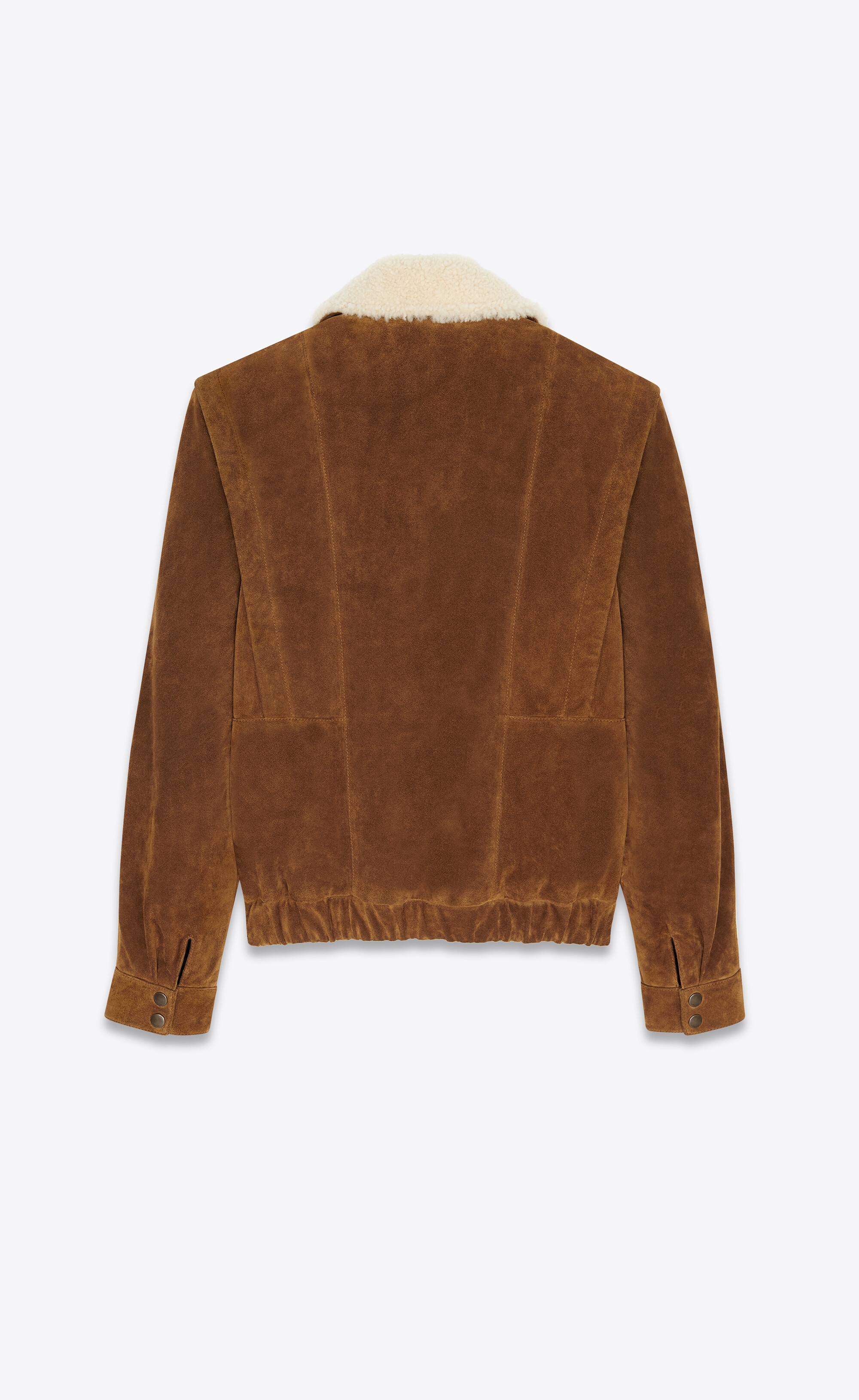 jacket in suede and shearling - 2