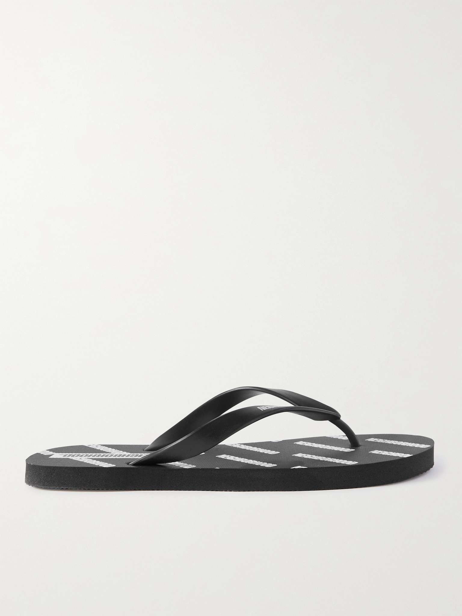 Logo-Print Rubber and Foam Flip Flops - 1