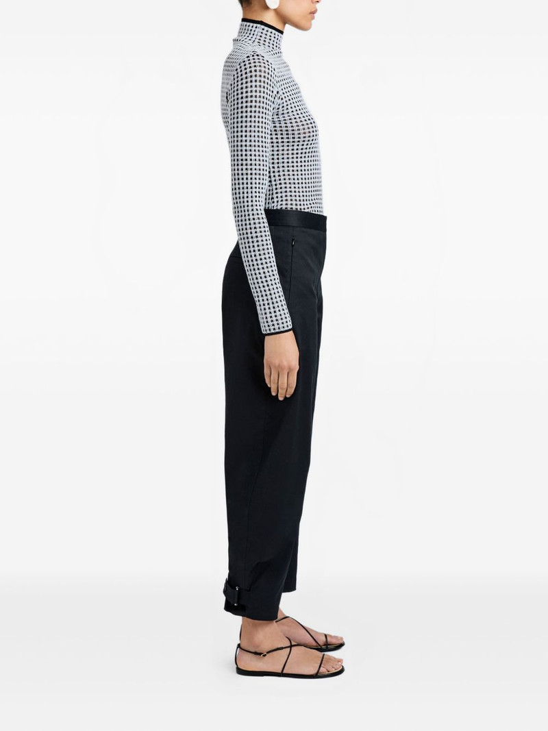 Zella check high-neck top 3
