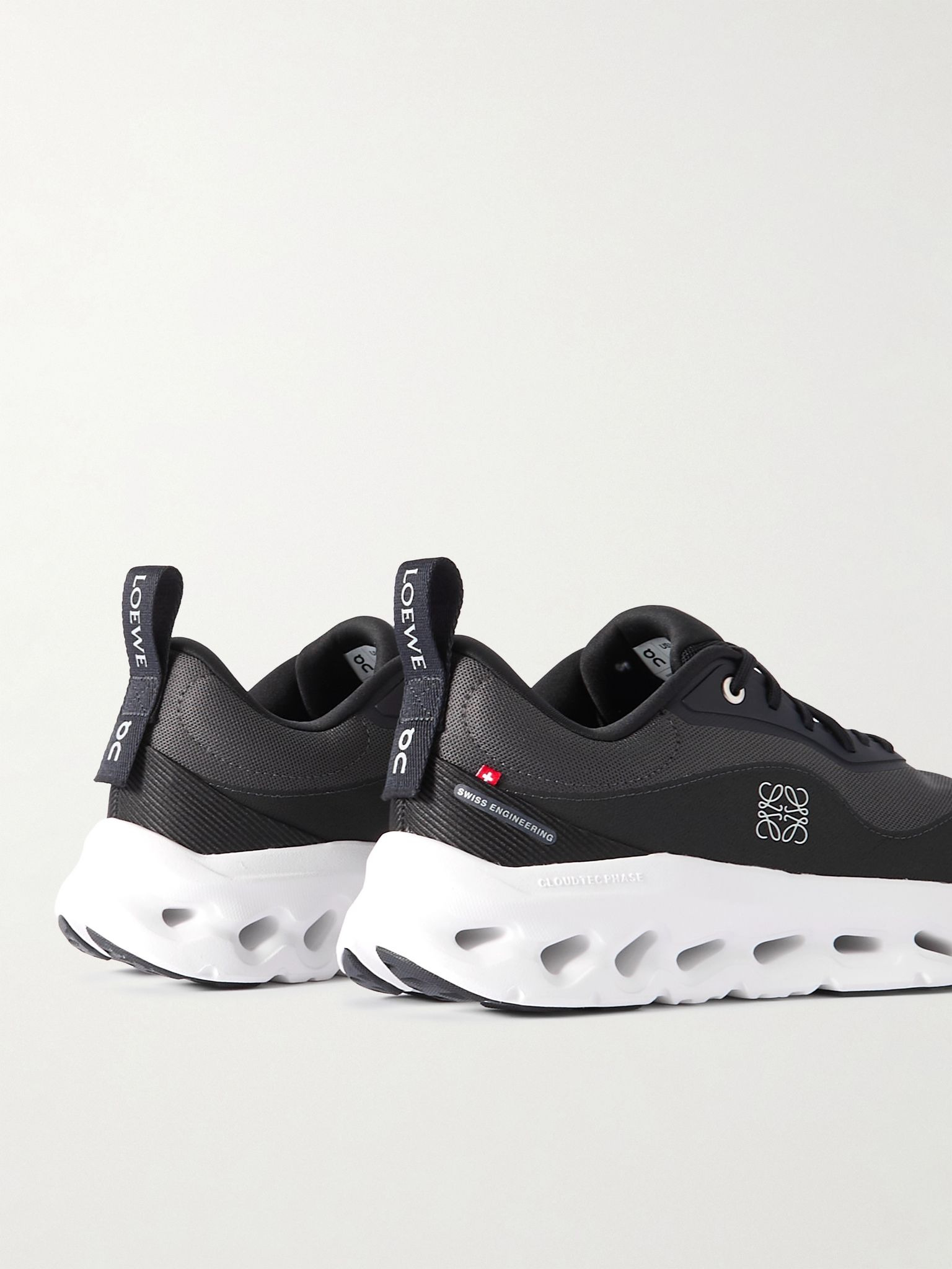 + ON Cloudtilt 2.0 Stretch-Knit Sneakers Black - 5