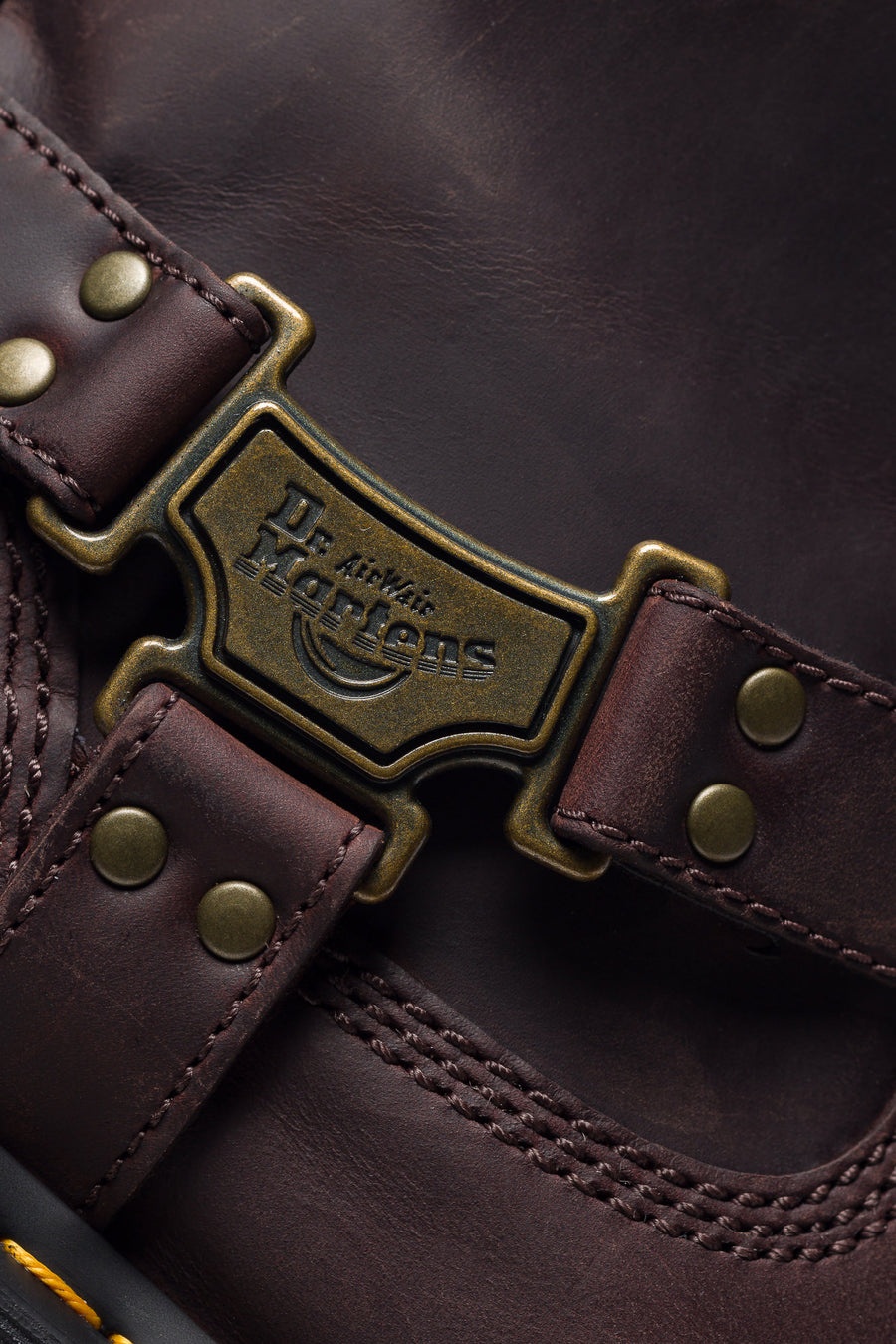 Anistone Hi Leather Biker Boot in Dark Brown - 4