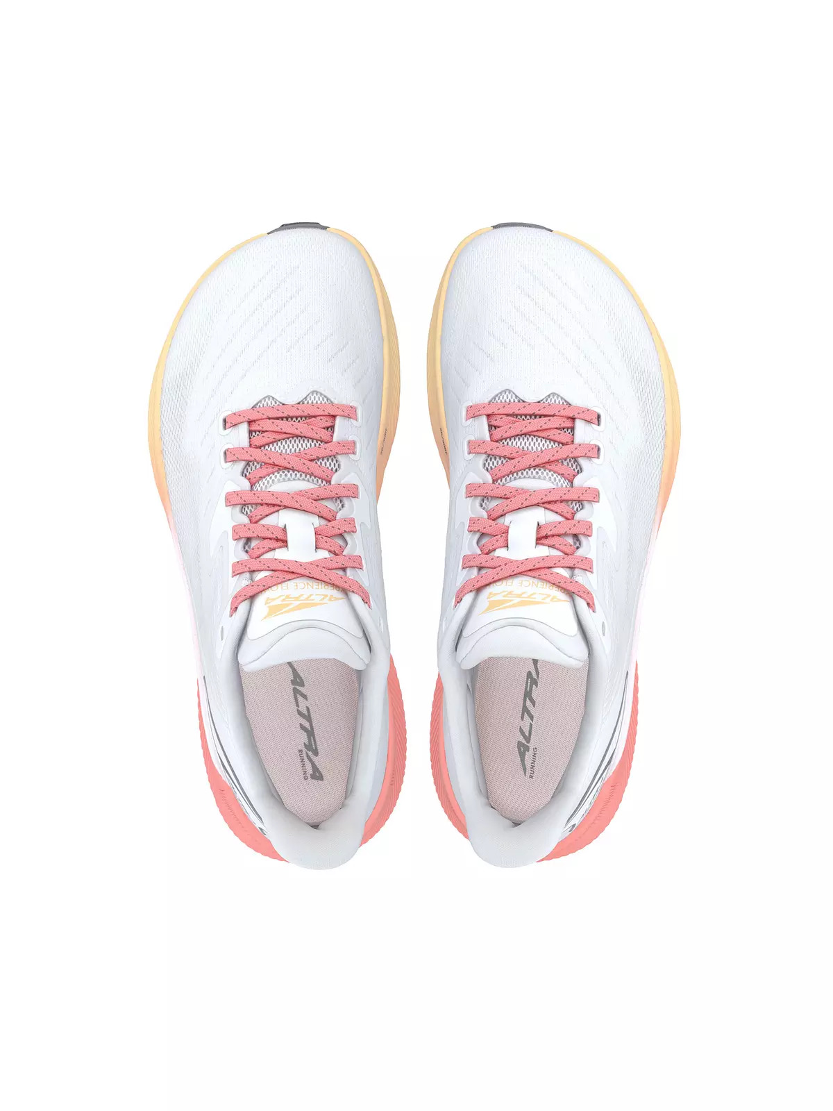 Experience Flow "White/Coral" Women's Running Shoe - 8