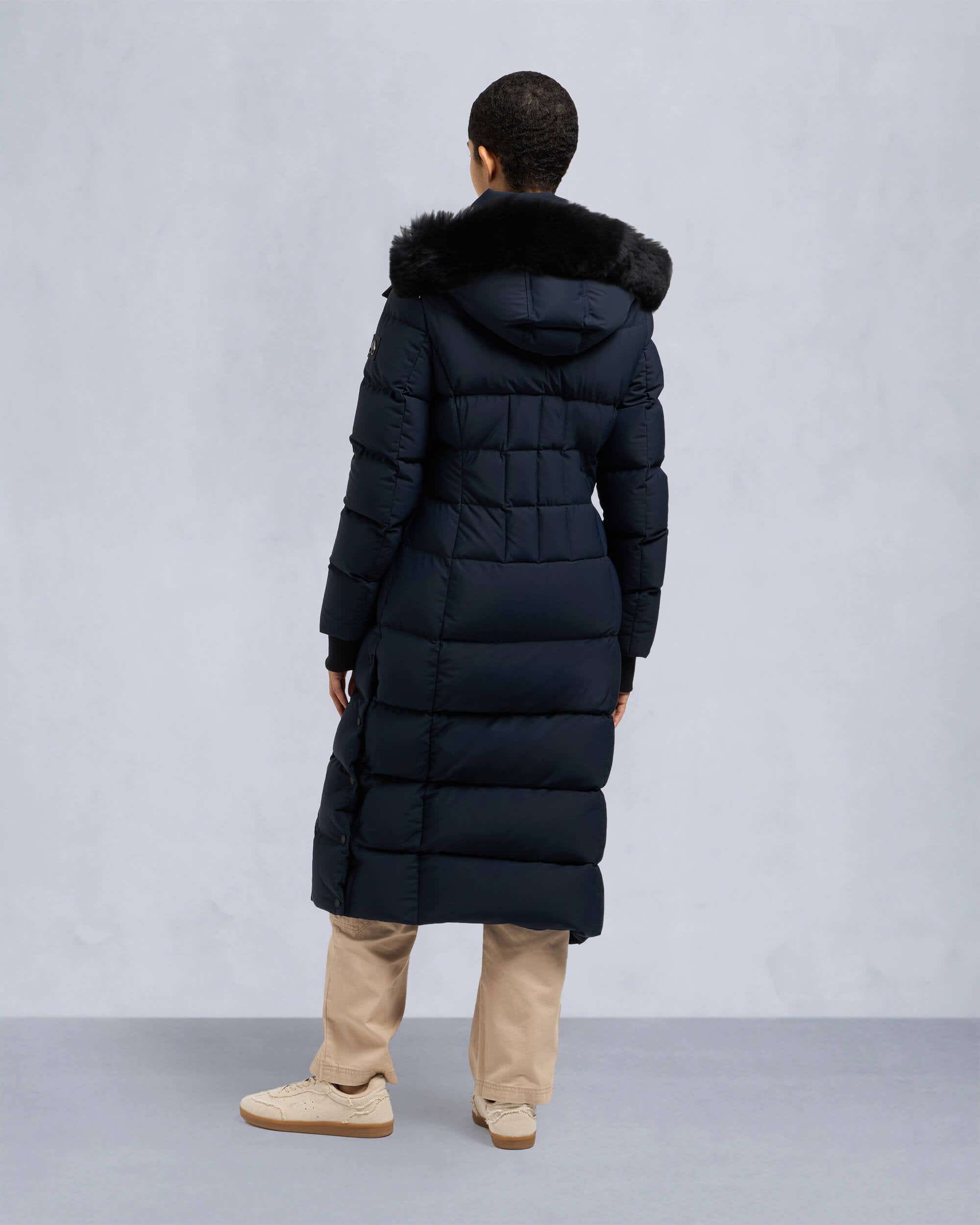 JOCADA SHEARLING LONG PARKA - 4