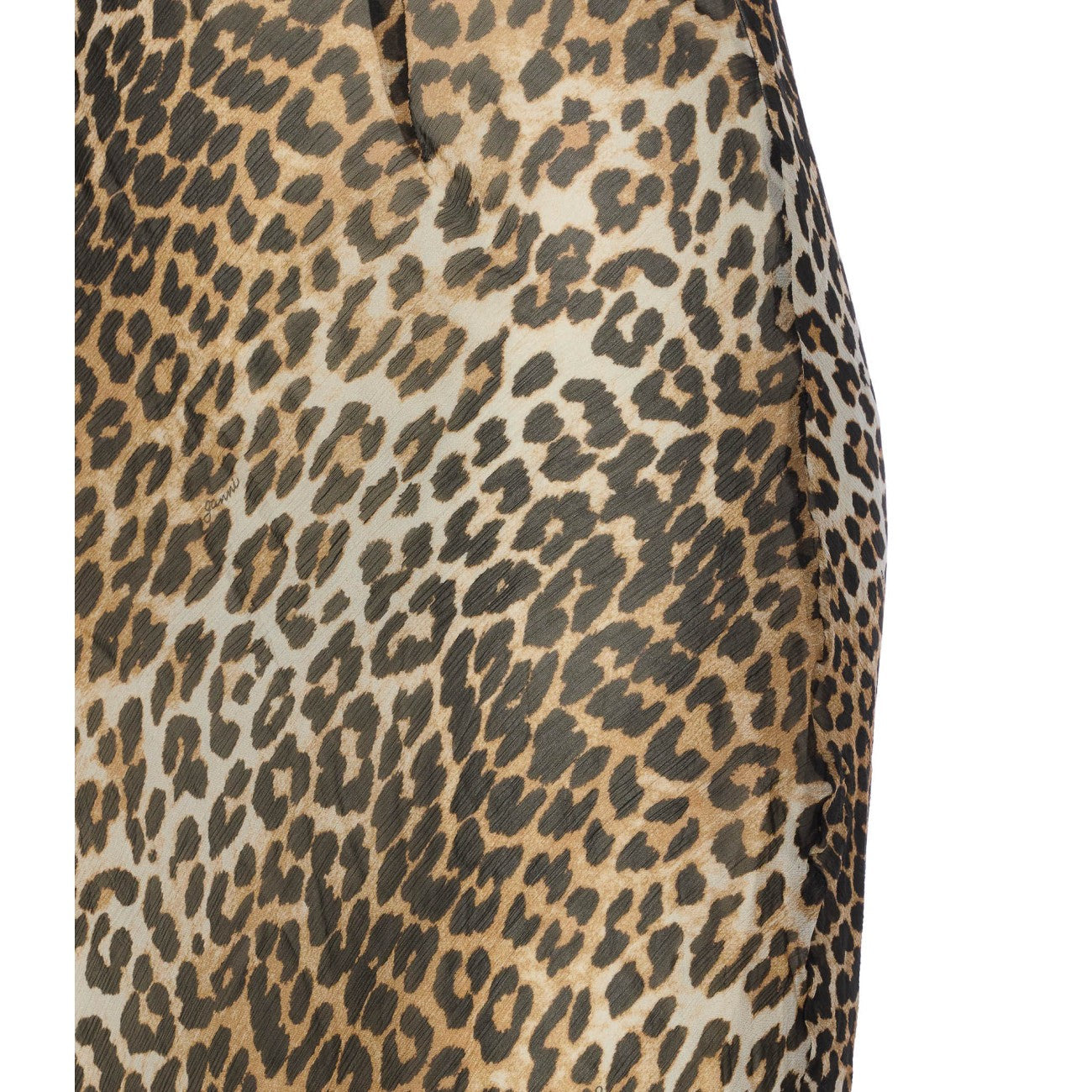 Ganni Women Leopard Print Dress - 3