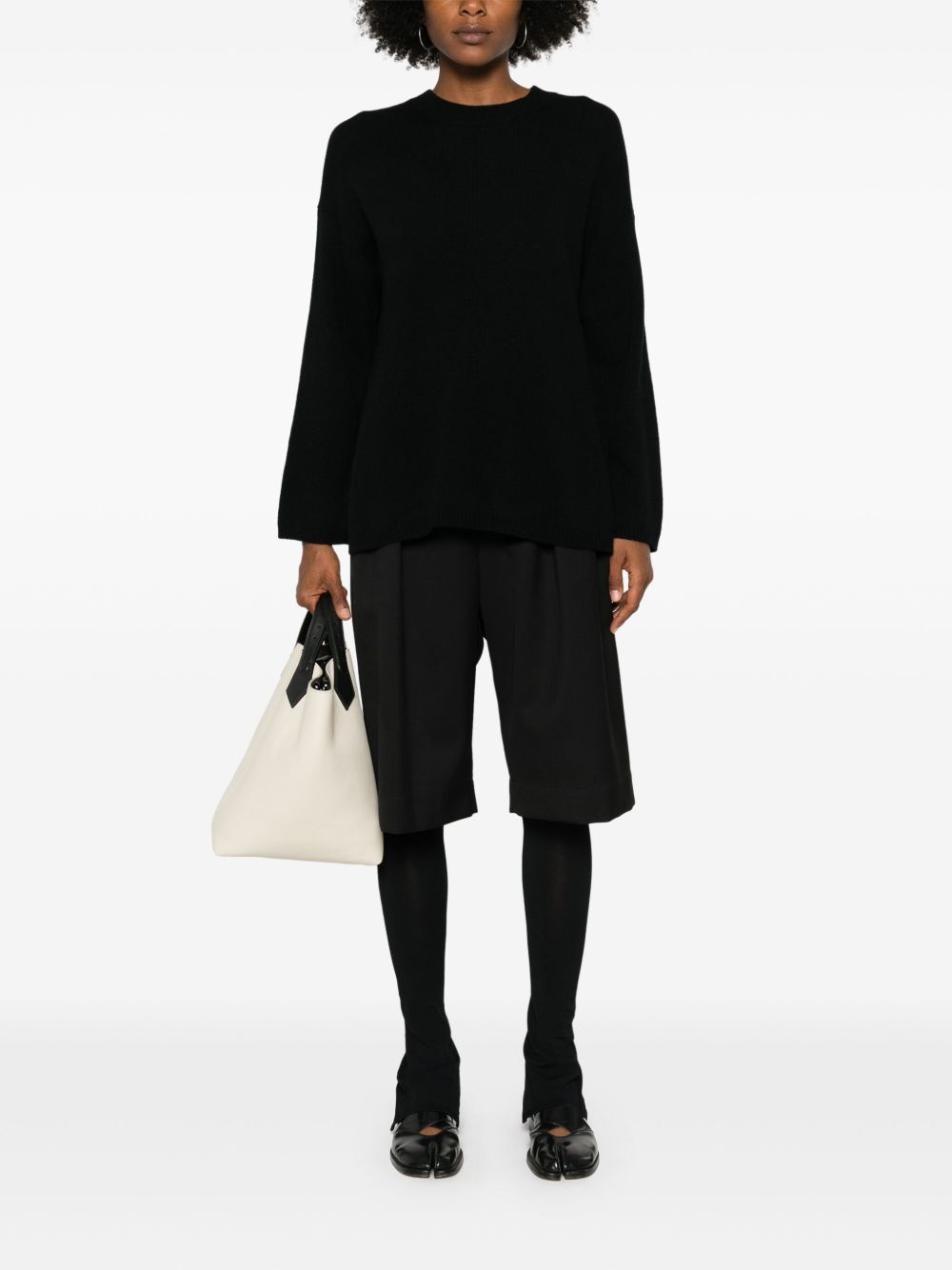 crew-neck cashmere sweater - 2