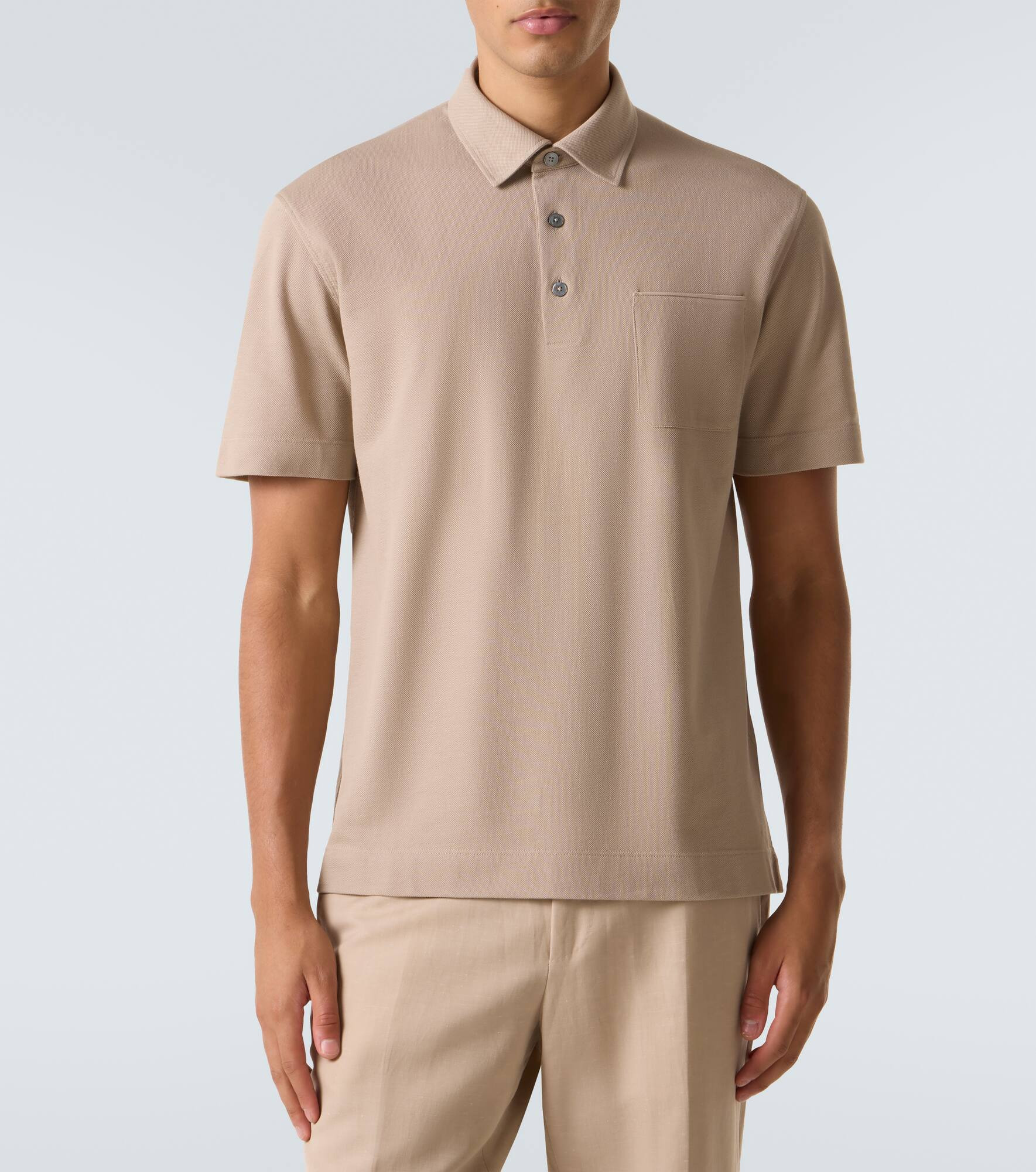 Cotton polo shirt - 3