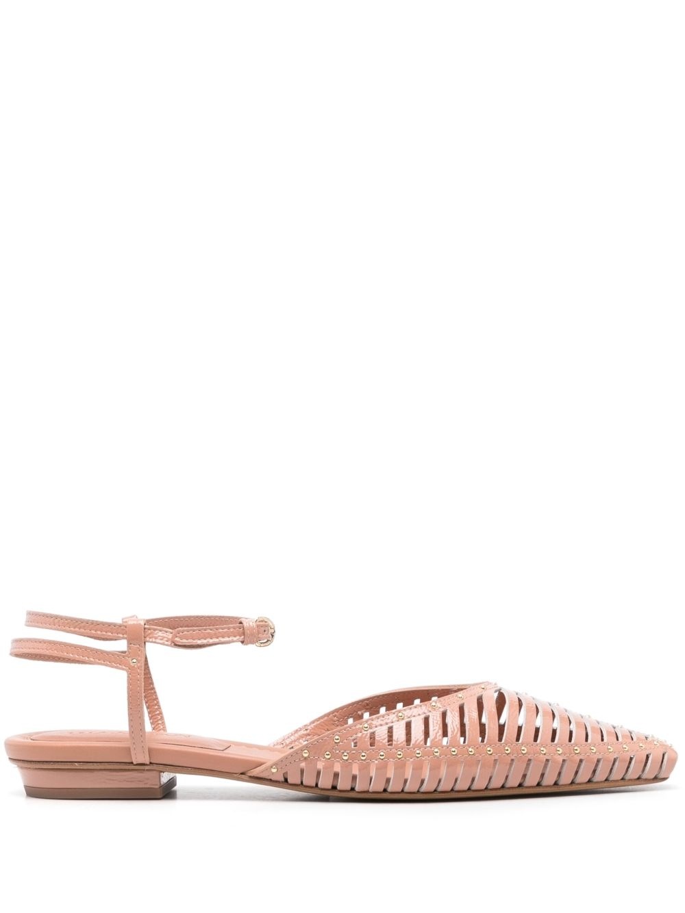 patent-leather ballet flats - 1