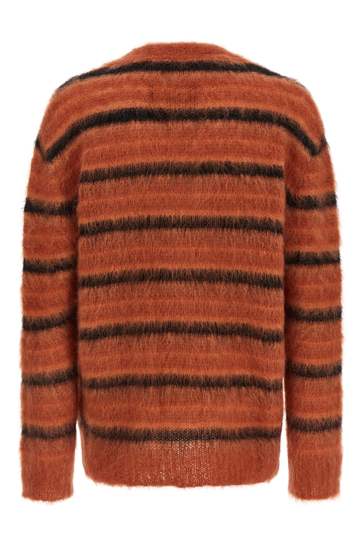 Brushed striped cardigan - 2