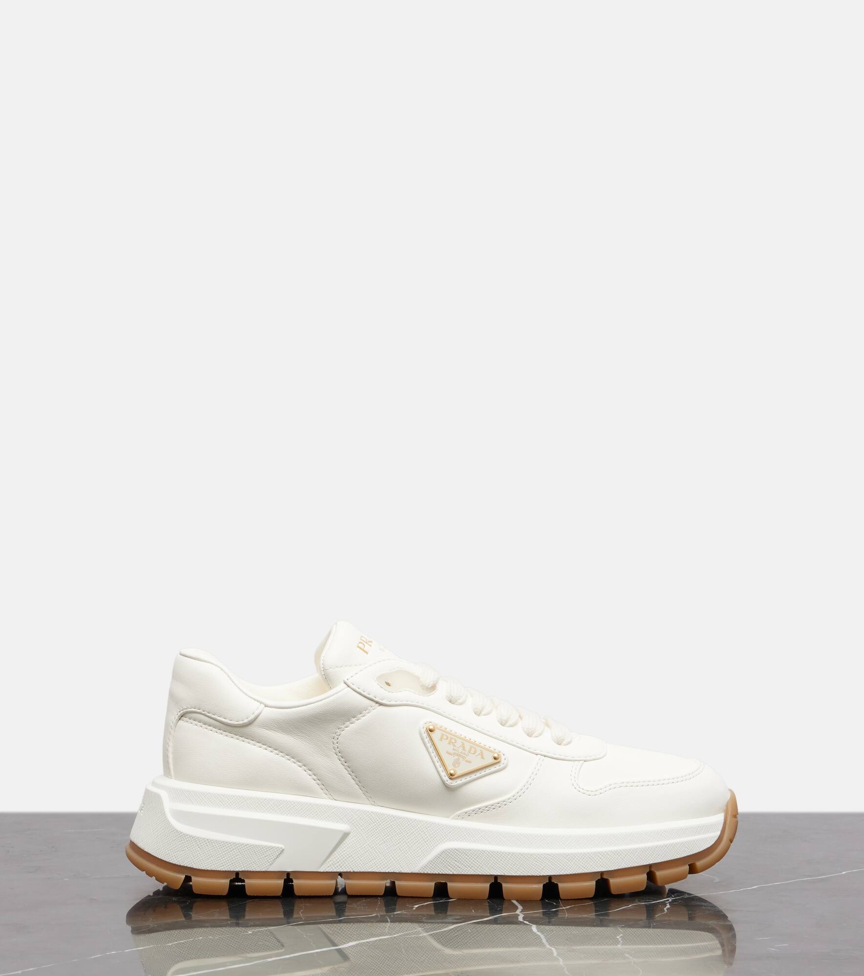 Leather sneakers - 4