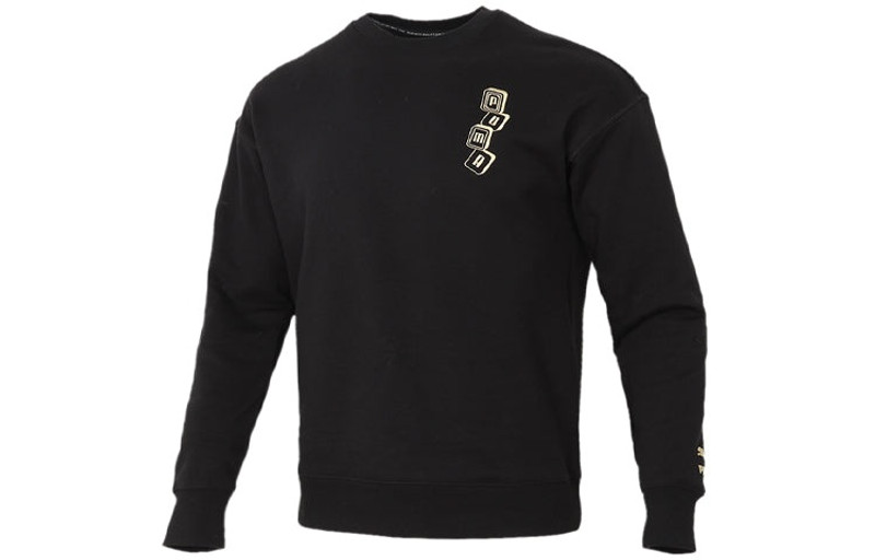 PUMA PUMA YOTOX Sweater 'Black White Red' 531298-01 outlook