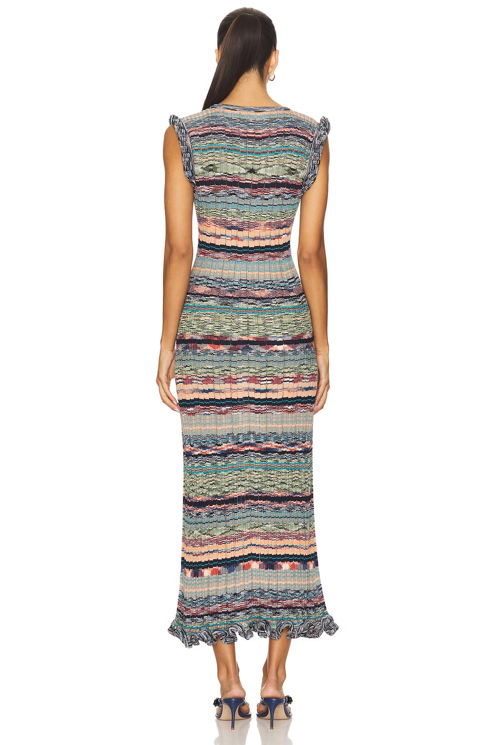 Ajak Sleeveless Knit Midi Dress - 3