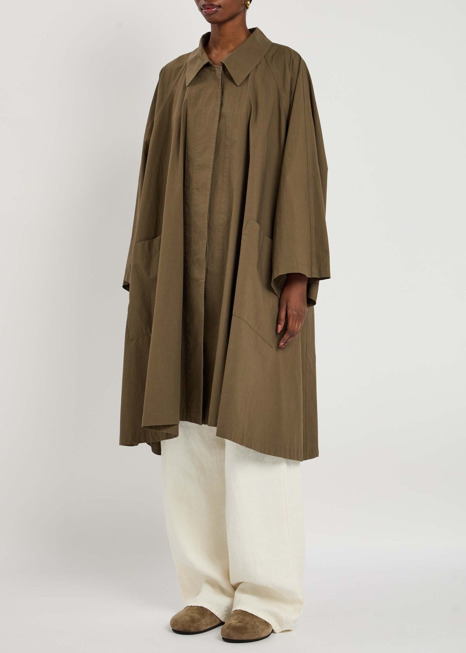 The Row Leins Cotton-poplin Coat - 2