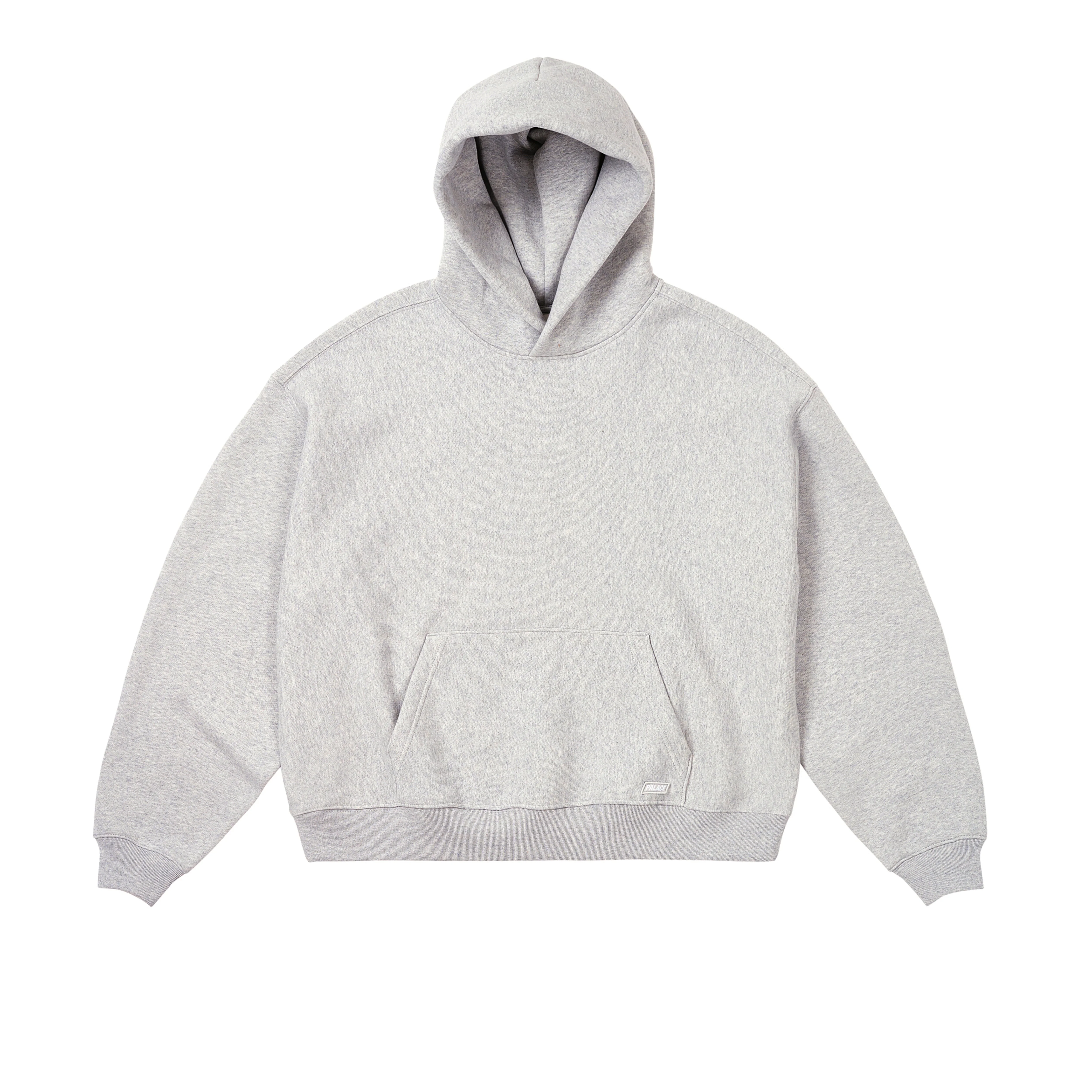 UNISEX HOOD GREY MARL - 1