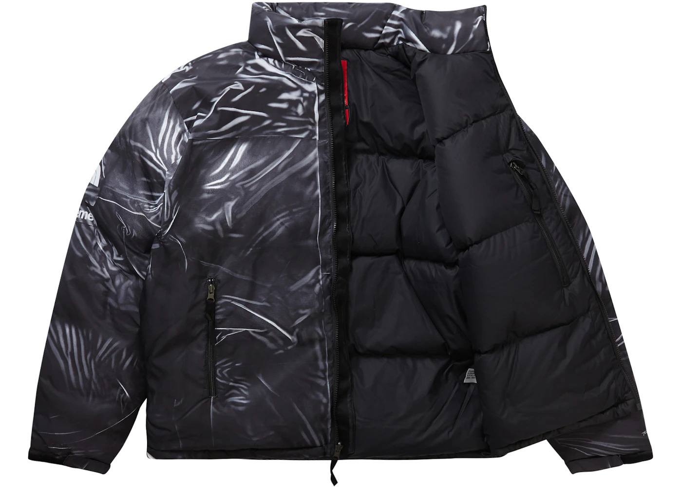 Supreme The North Face Printed Nuptse Trompe L'oeil Jacket Black - 2