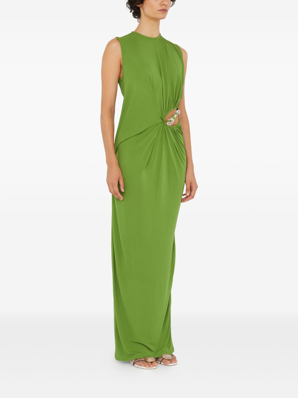 Encased cut-out twisted maxi dress - 3