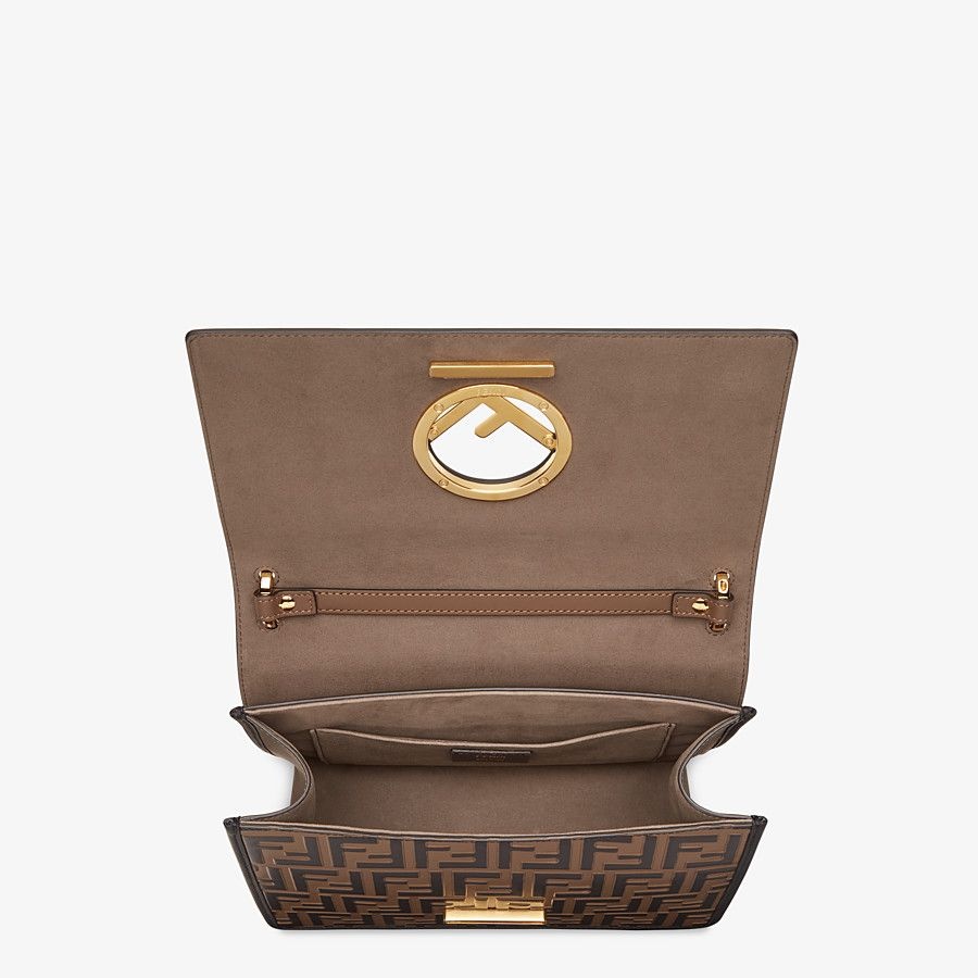 Brown leather bag - 4