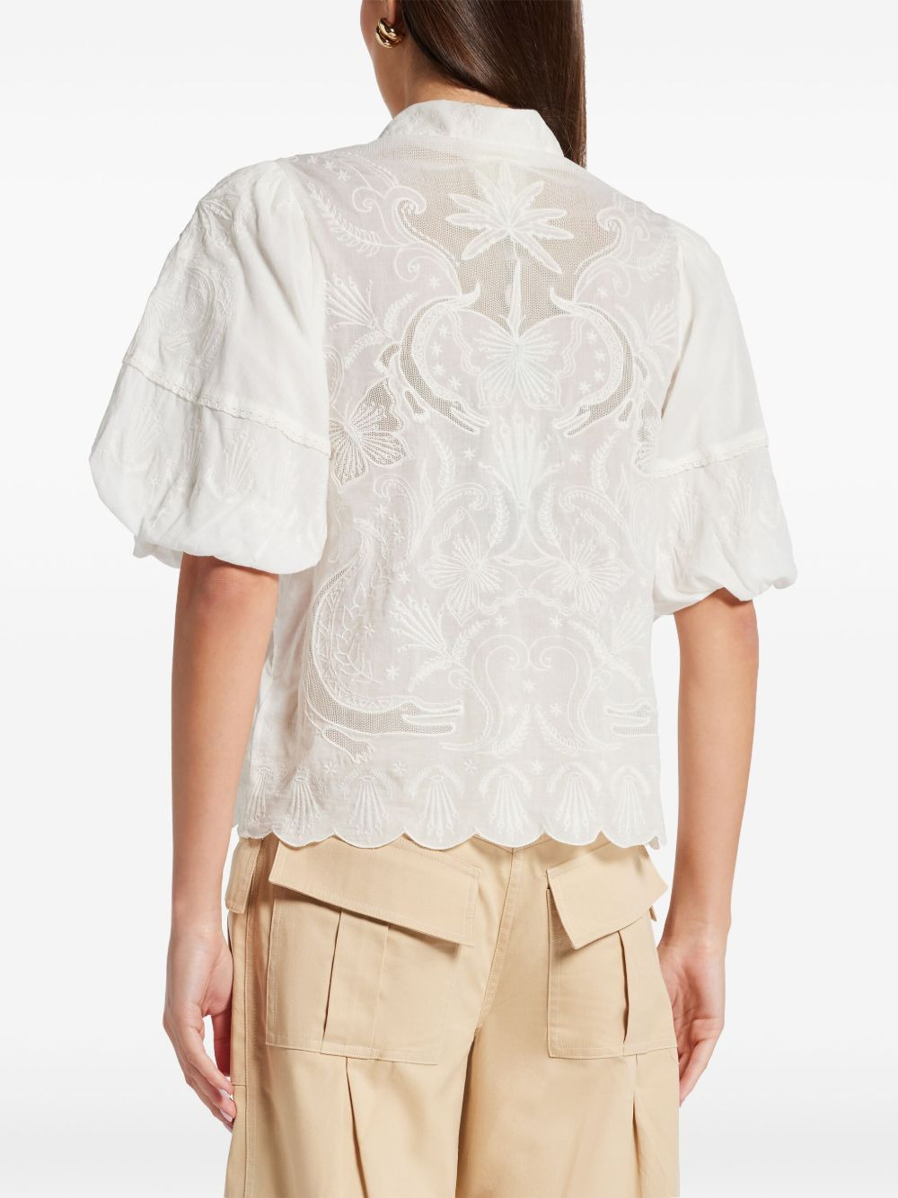 lace blouse - 4