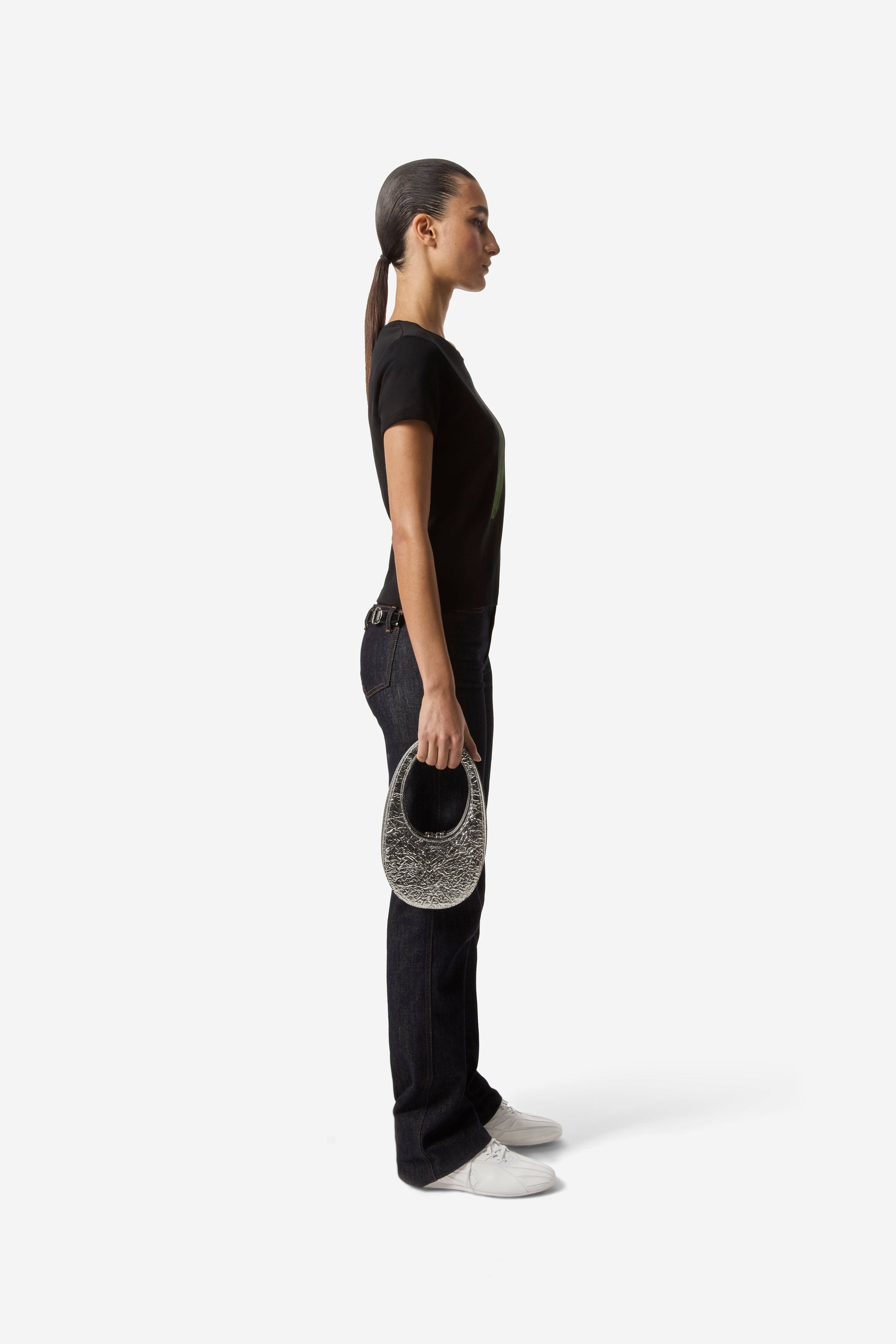Slim Fit T-Shirt Alien Head Print - 3