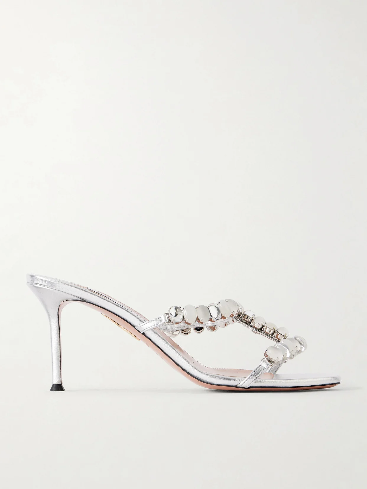 Mystic Stone 75 Embellished Mules - 1
