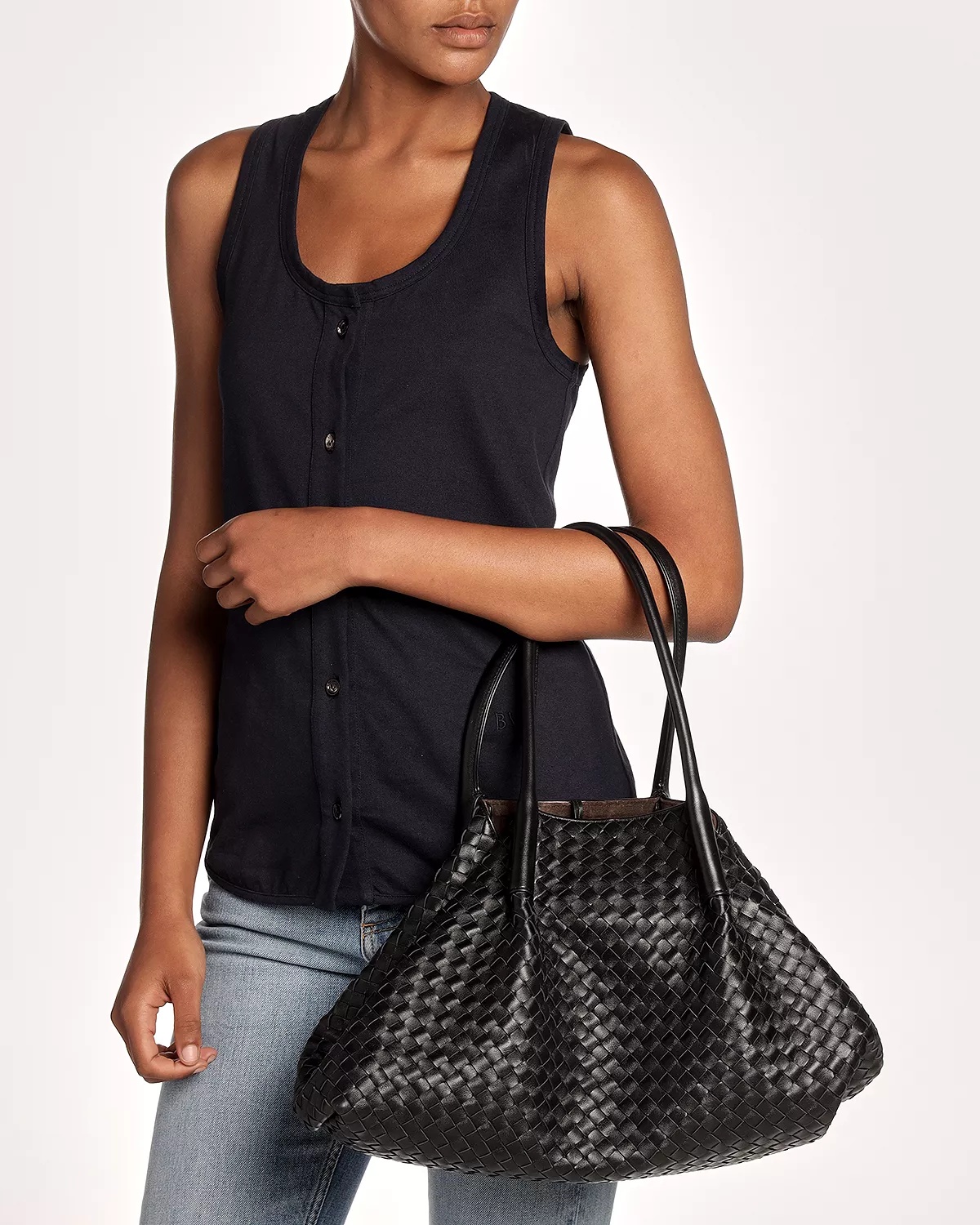 Pinacoteca Reversible Intrecciato Leather Tote - 2