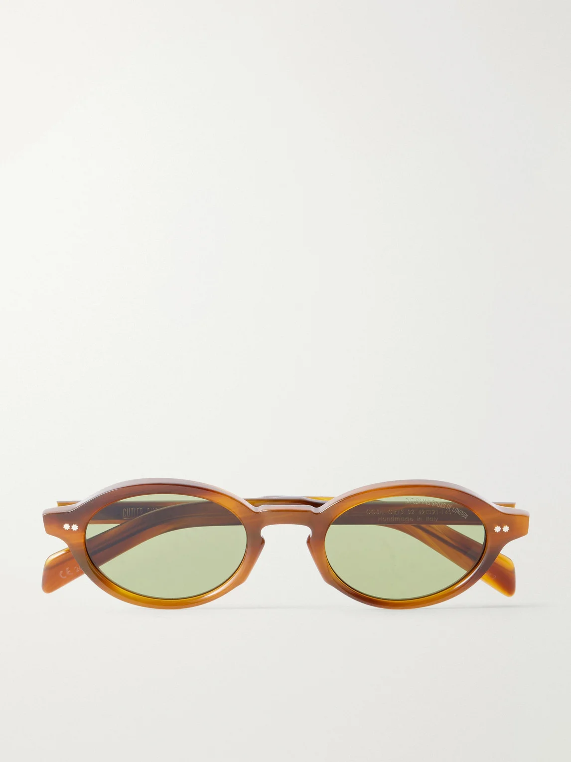 GR13 Oval-Frame Acetate Sunglasses - 1