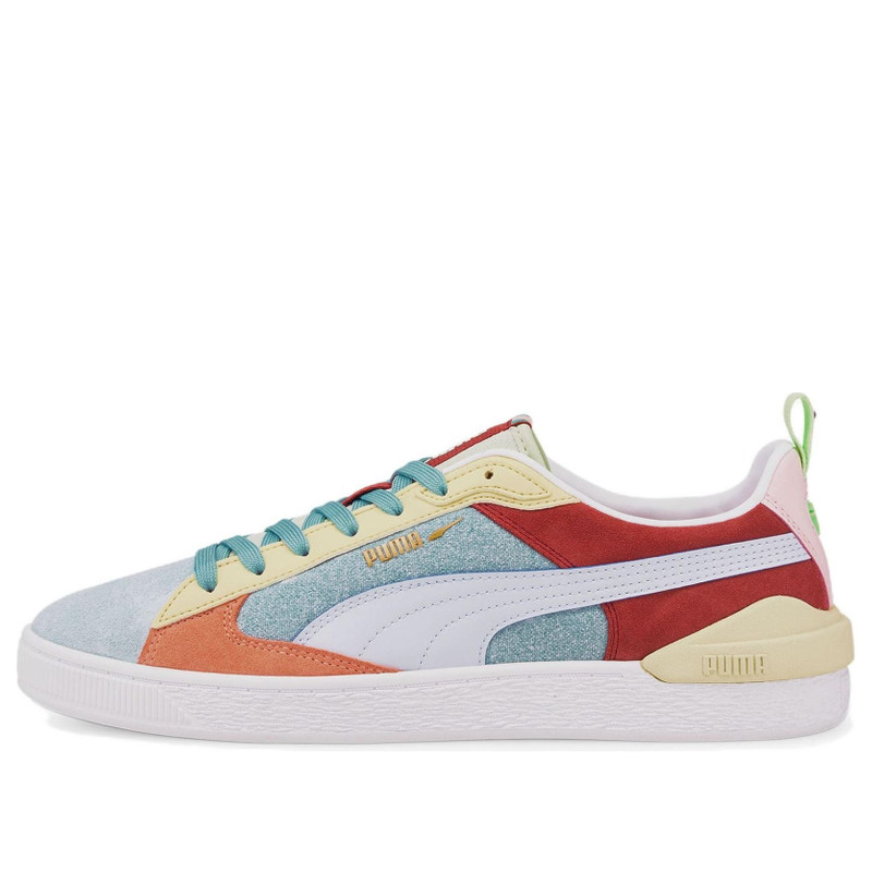 PUMA Suede Block Wt Foam Strip 2 'Blue Red White' 383895-02 - 1