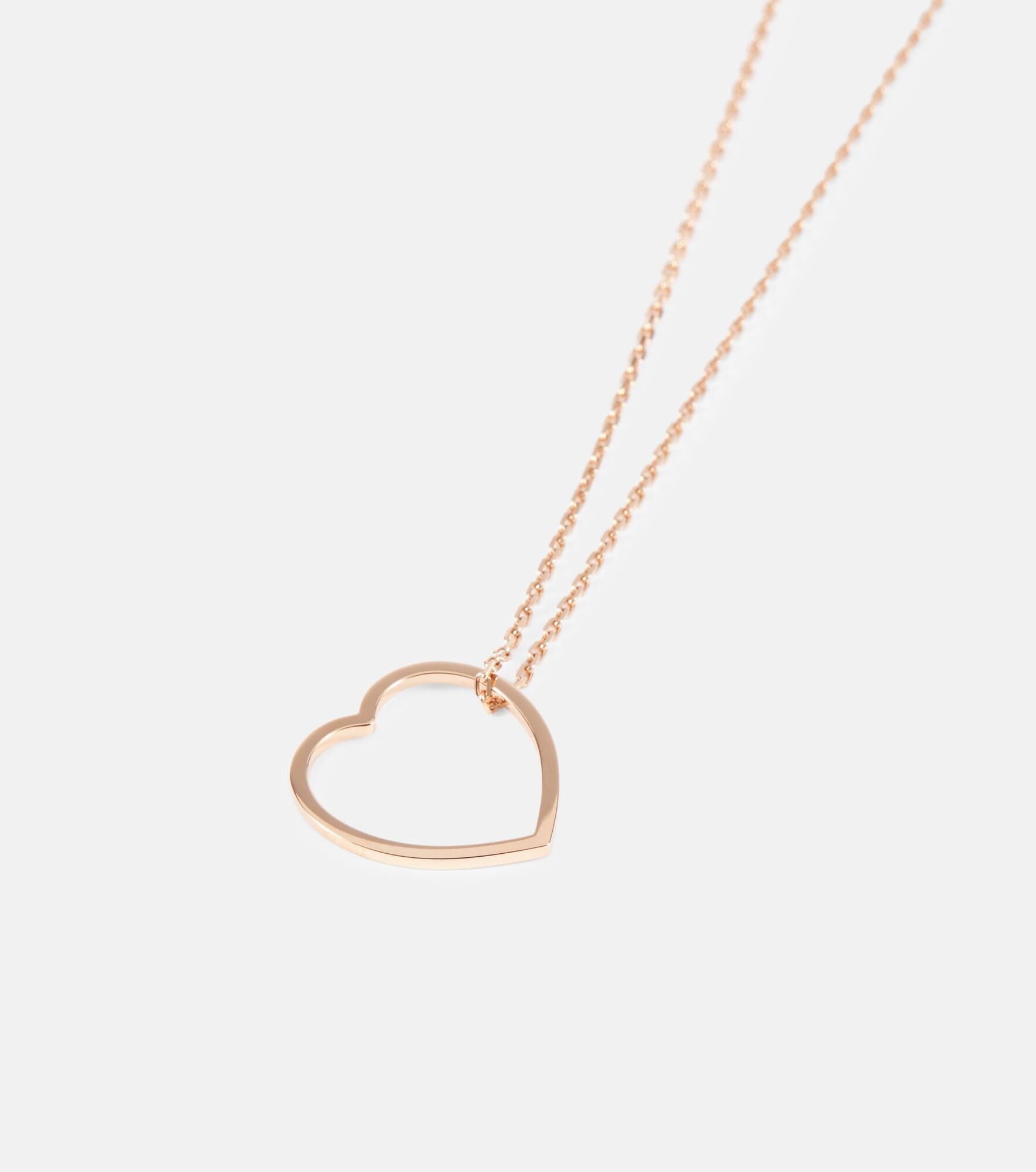 Antifer Heart 18kt rose gold necklace - 6