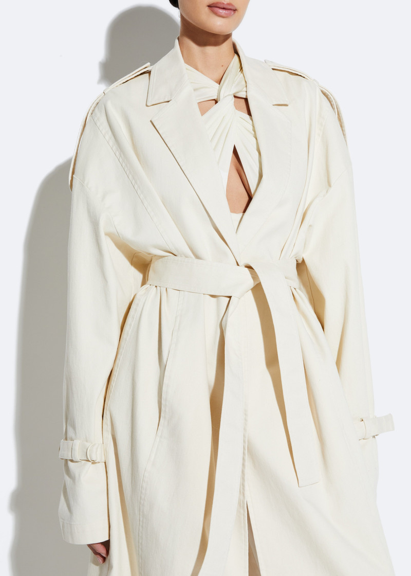 Twill Trench With Shearling 5