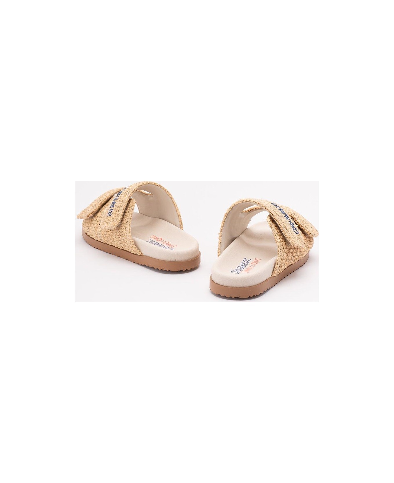 Textured Slide Sandals Dsquared2 - 3