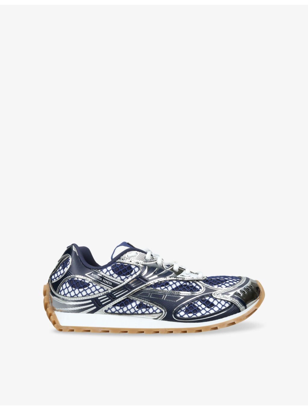 Orbit Mesh and Woven Low-Top Trainers - 1