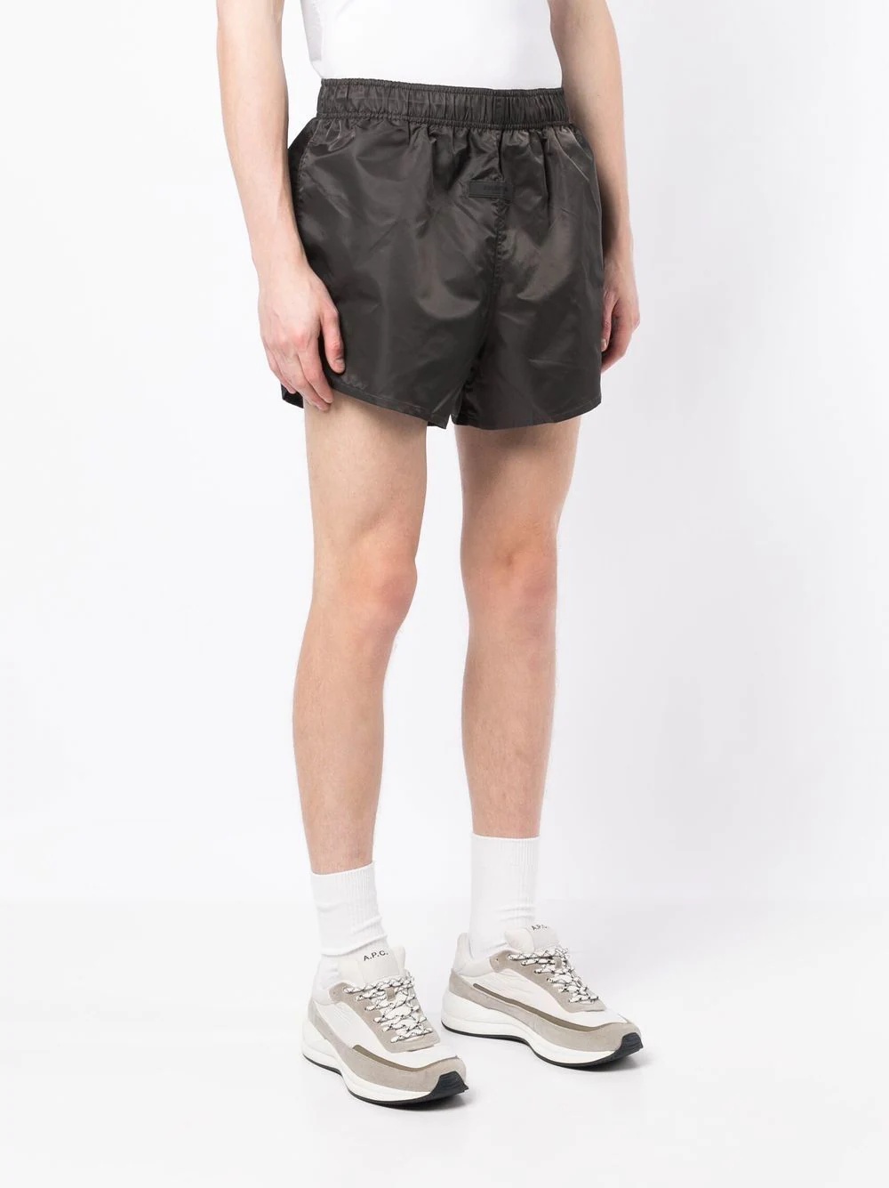 drawstring technical shorts - 3