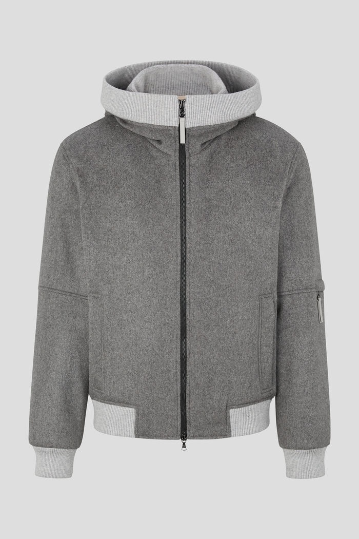 Will Cashmere jacket in Gray melange - 1