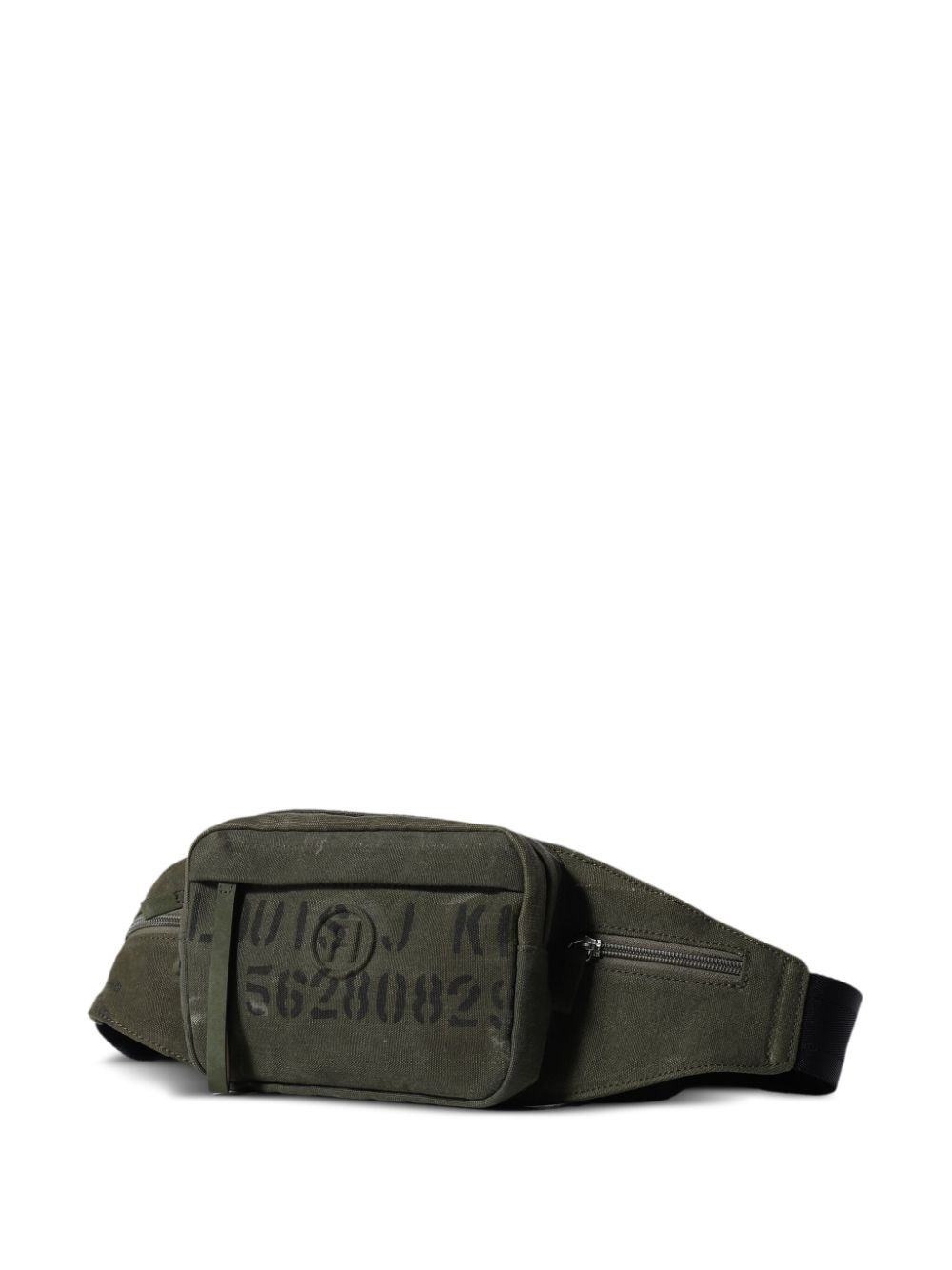 text-print belt bag - 3
