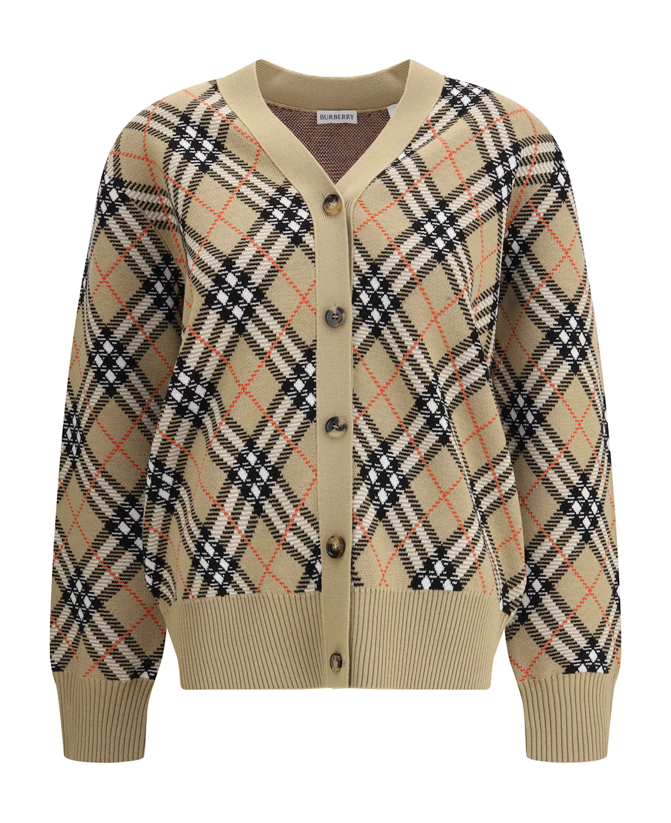 Archivio Check Cardigan - 1