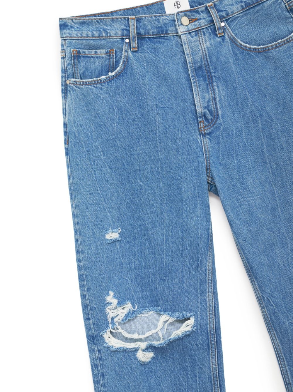 Gio high-rise straight jeans - 4