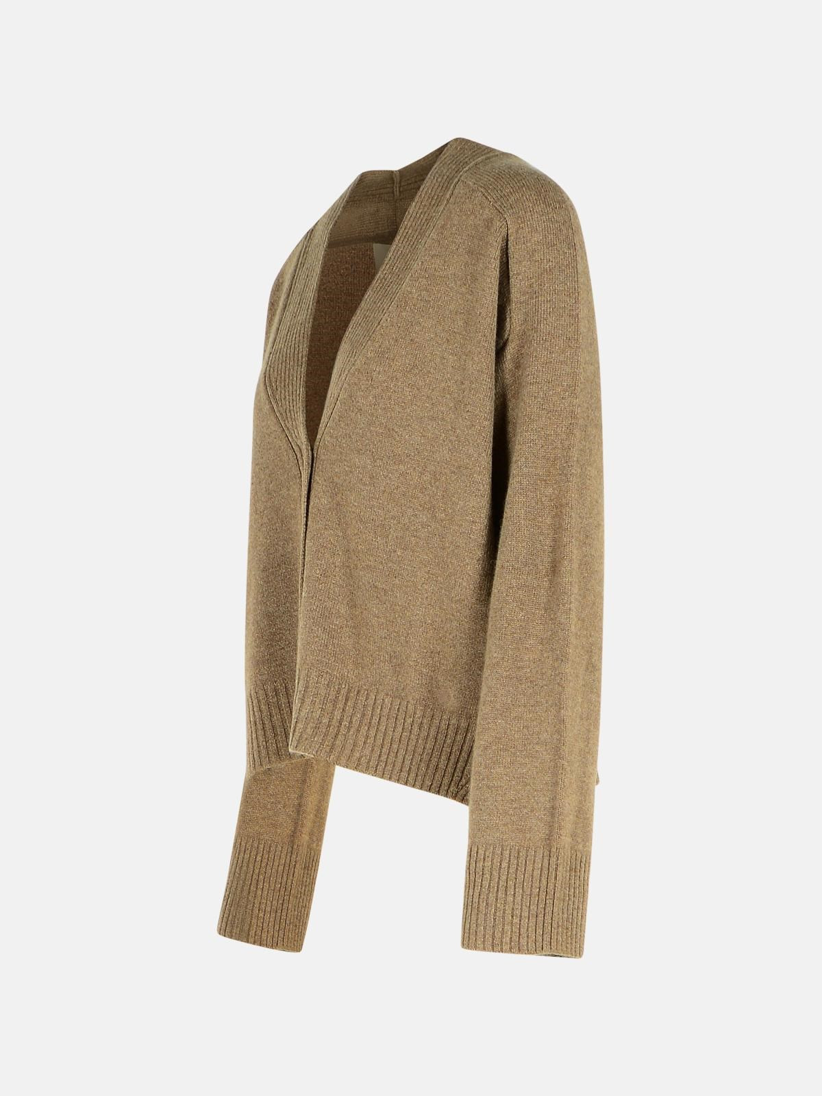 CASHMERE CARDIGAN MOLE MELANGE - 2
