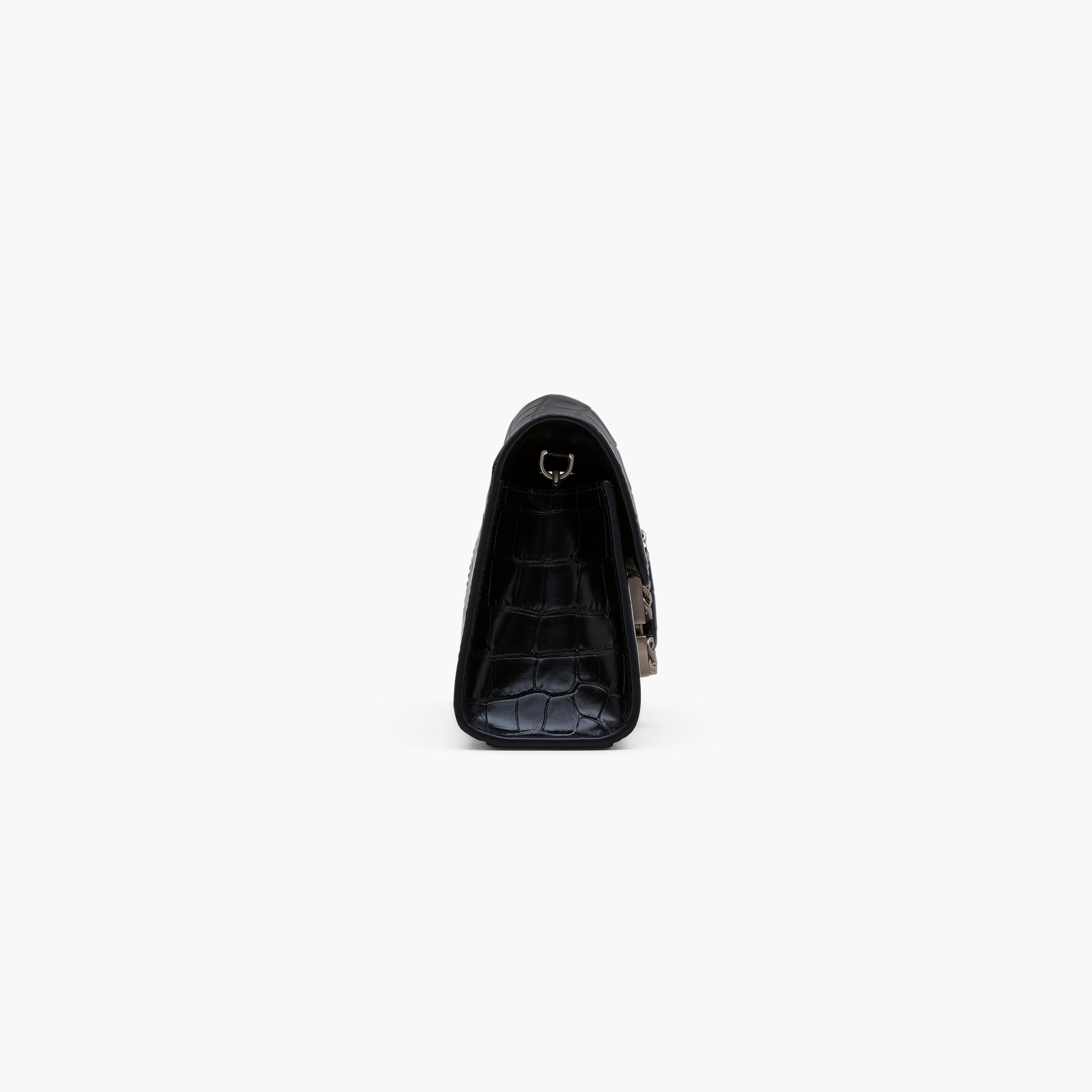 THE CROC-EMBOSSED ST. MARC CONVERTIBLE CLUTCH - 3