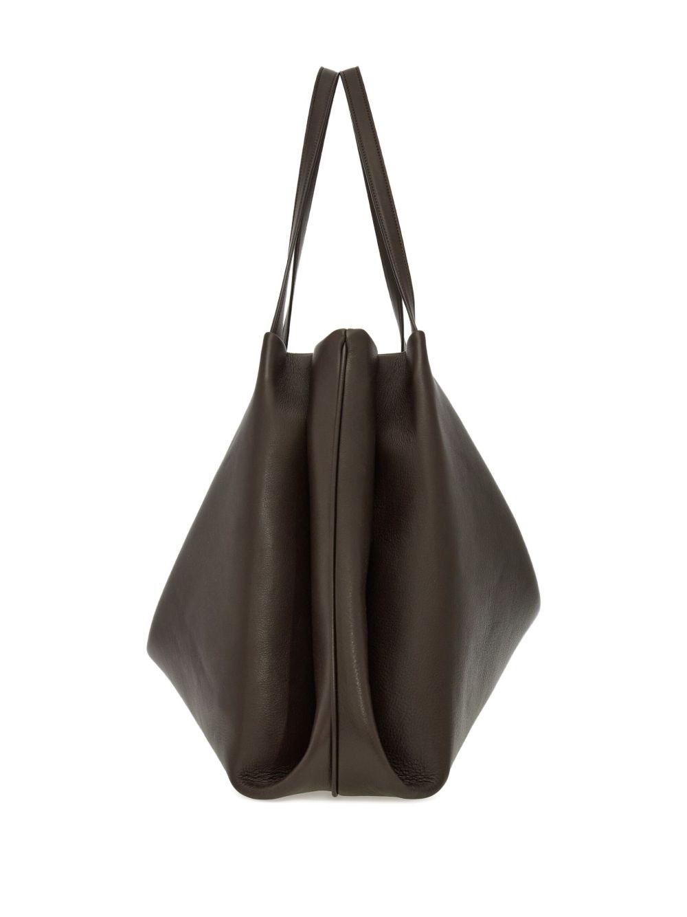 leather tote bag - 4