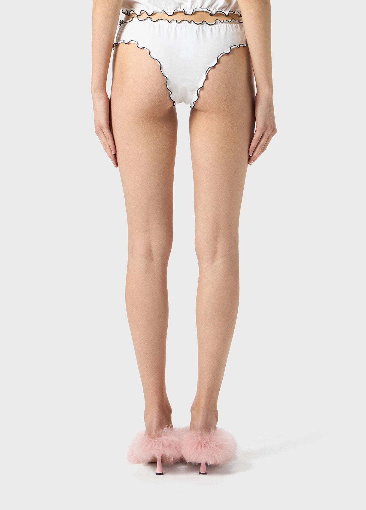 PUPPY PRINT JERSEY BRIEFS WITH RUFFLES - 3