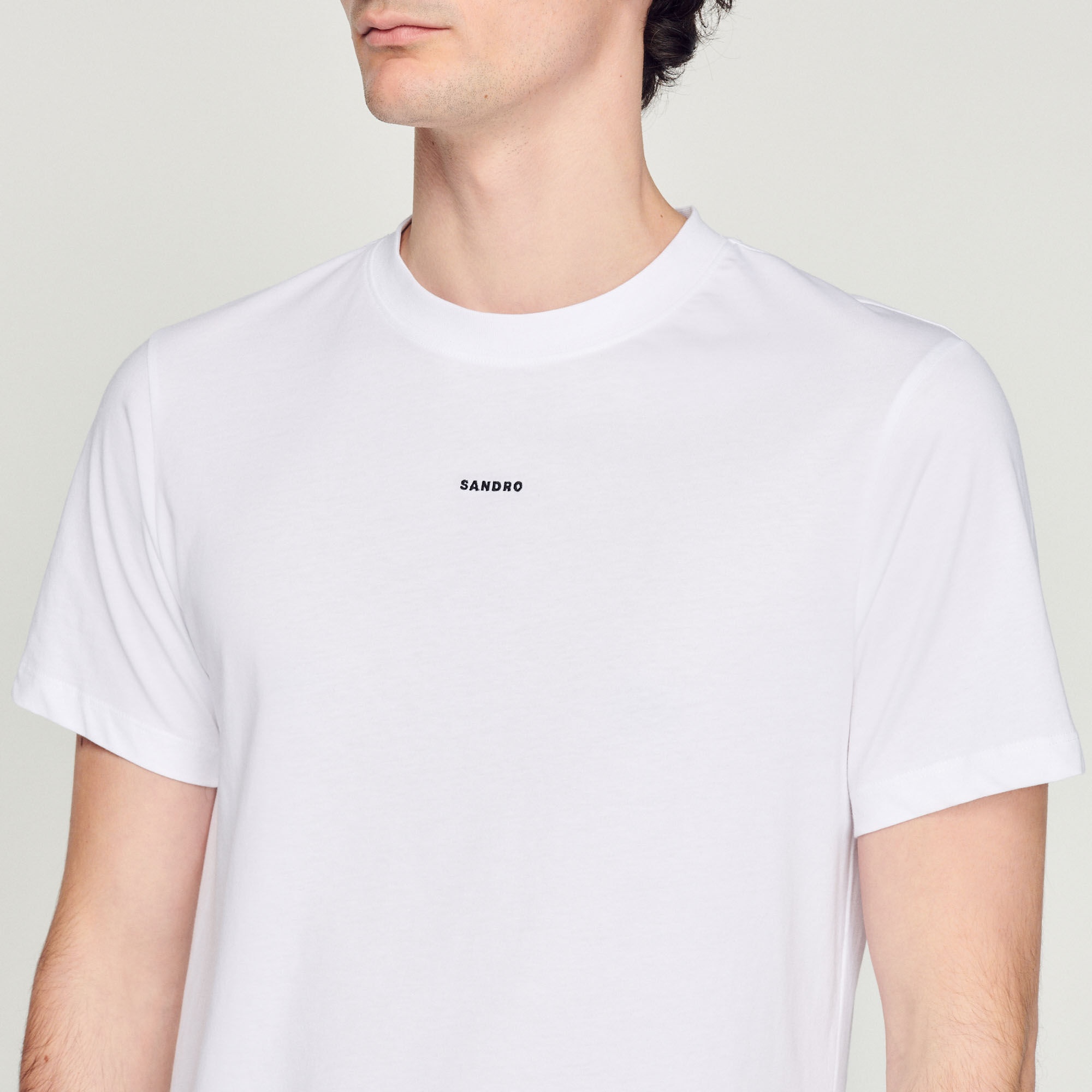 SANDRO EMBROIDERED T-SHIRT - 4