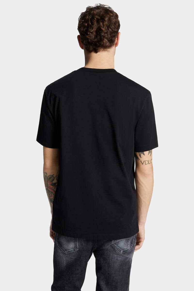 REGULAR FIT DSQUARED2 MILANO T-SHIRT - 4