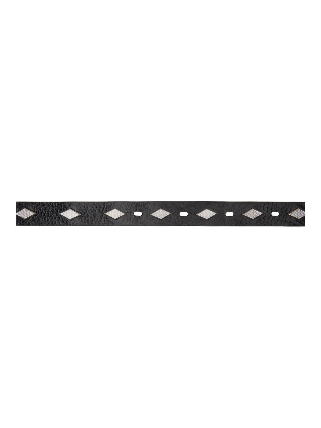 Black Colin Studded Belt - 2